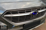 2022 WRX Wagon Badge Overlay - Blue Front
