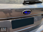 2022 WRX Wagon Badge Overlay - Blue Rear
