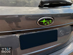 2022 WRX Wagon Badge Overlay - Green Rear