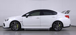 Subaru STI 2010 - 2021 Wing End Plate Overlay - Angled STI Logo 2