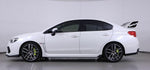 Subaru WRX 2010 - 2021 Wing End Plate Overlay - Angled WRX Logo (2008-2014) 2