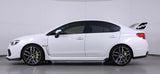 Subaru WRX 2010 - 2021 Wing End Plate Overlay - Angled WRX Logo (2008-2014) 2