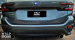 Subaru WRX 2022 Wagon Rear Bumper Reflector Overlay - Before After 1