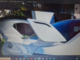 WRX side stripe and wing decal