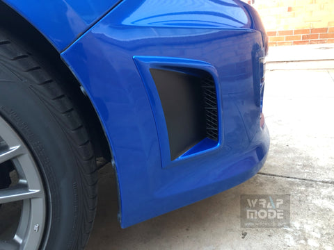 wrx front bumper vent inlay