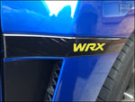 Fender Logo Overlay & Lettering - For Subaru WRX 2008-2014
