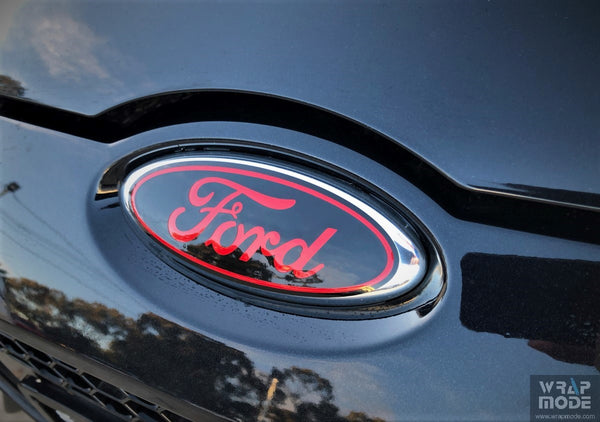Gloss Black Rear Tailgate Badge Letters For Ford Focus ST Line & Zetec Mk4 (2018+)