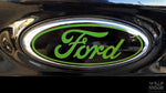 Ford Focus Mk II 2012-2014 Ford Badge Overlay - Green