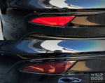 Ford Focus Mk II 2012-2014 Rear Bumper Reflector Overlays - Before After