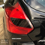 Ford Focus Mk II 2012-2014 Tail Light Indicator Overlays - After Dark Smoke