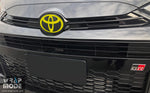 GR Yaris 2020-2022 Front Badge Overlay - Yellow