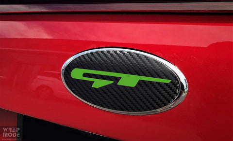 Kia Cerato 2018-2021 Front and Rear Badge Overlay - Green