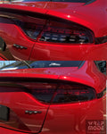 Kia Stinger 2021-2022 Tail Light Indicator Overlay - BeforeAfter