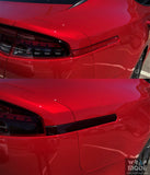 Kia Stinger 2021-2022 Tail Light Side Reflector Overlay - BeforeAfter