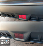 Subaru WRX 2022 Rear Fog Light Overlay - Before After