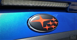 Subaru WRX STI 2008-2014 Badge Overlay-Red