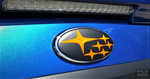Subaru WRX STI 2008-2014 Badge Overlay-Yellow