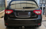 Subaru WRX STI 2008-2014 Hatchback Red Tail light overlays
