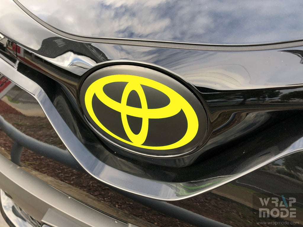 Front Badge Overlay For Toyota C HR 2016 2022 Wrap Mode