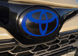Toyota Corolla 2018-2021 Front Badge Overlay Blue