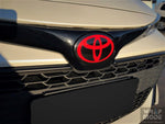 Toyota Corolla 2018-2021 Front Badge Overlay Red