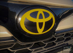 Toyota Corolla 2018-2021 Front Badge Overlay Yellow