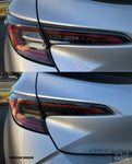 Toyota Corolla 2018-2021 Tail Light Indicator Overlay - Before After