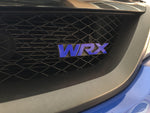 WRX Front Grille Logo overlay 2009-2014 Blue