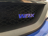 WRX Front Grille Logo overlay 2009-2014 Blue