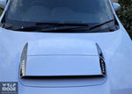 WRX bonnet scoop side decal 2022-2023 - Gloss Black2