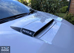 WRX bonnet scoop side decal 2022-2023 - Gloss Black