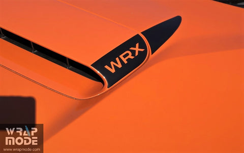 WRX bonnet scoop side decal2 2022-2023