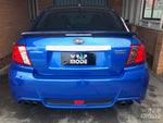 wrx tail light overlay light smoke 50/50